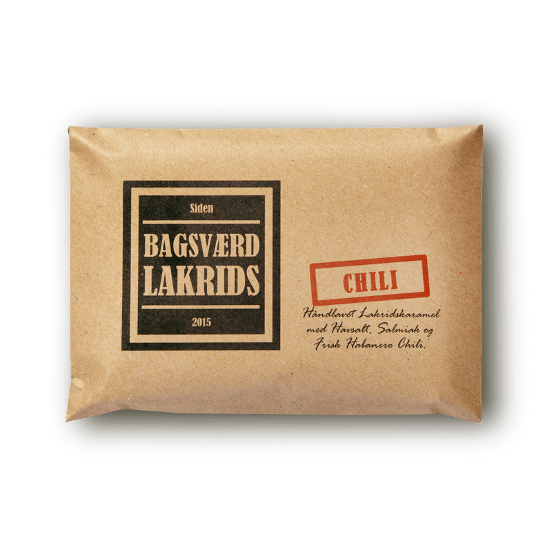 Bagsværd Lakrids plade med chili