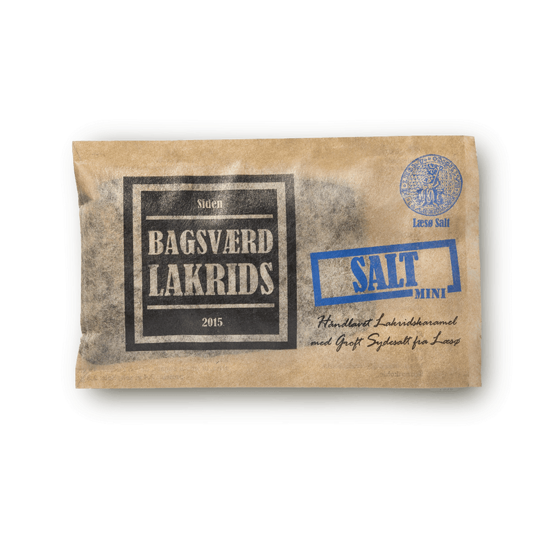 Bagsværd Lakrids mini plade, salt